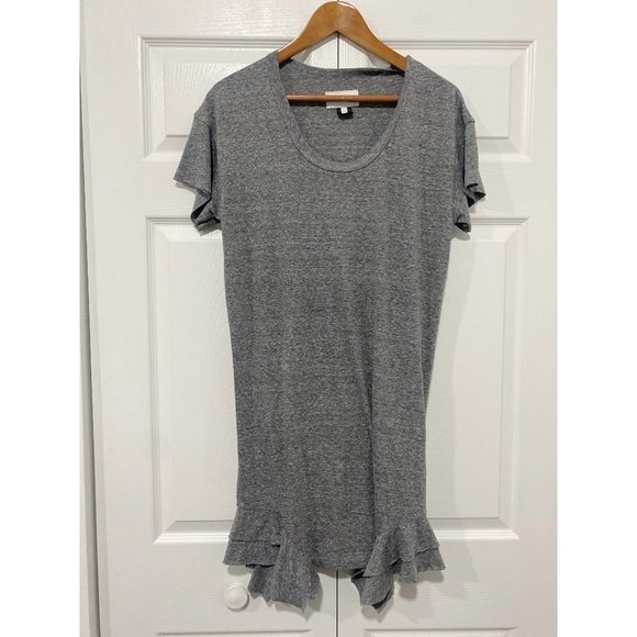 Current/Elliott "The Tier" Shirt T-Shirt Grey Dress Small/1 - Picture 3 of 9